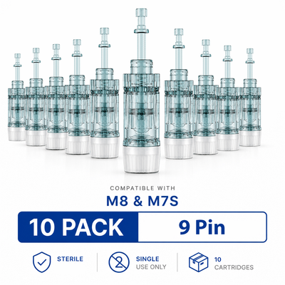 Dr. Pen M8 Cartridges 9 Pin - 10 Pack