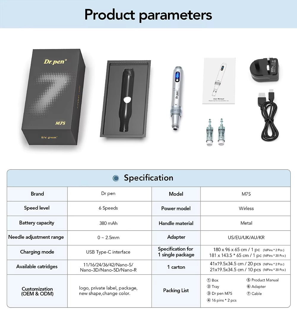 Dr. Pen M7S Microneedling Pen