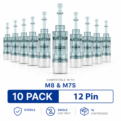 Dr. Pen M8 Cartridges 12 Pin - 10 Pack