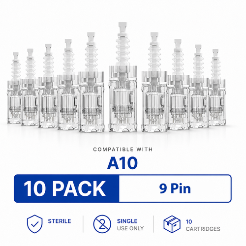 Dr. Pen A10 Cartridges 9 Pin - 10 Pack