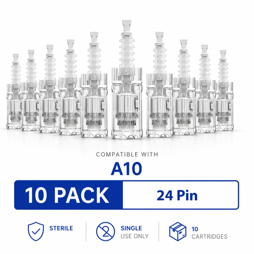 Dr. Pen A10 Cartridges 24 Pin - 10 Pack