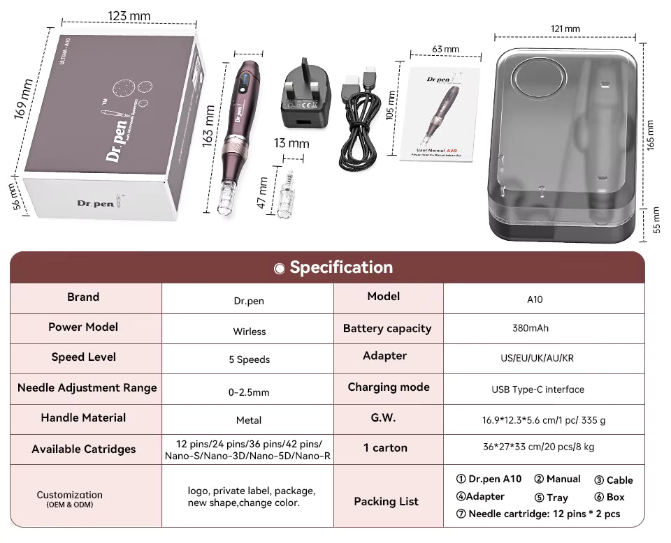 Dr. Pen A10 Microneedling Pen
