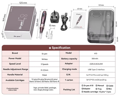Dr. Pen A10 Microneedling Pen