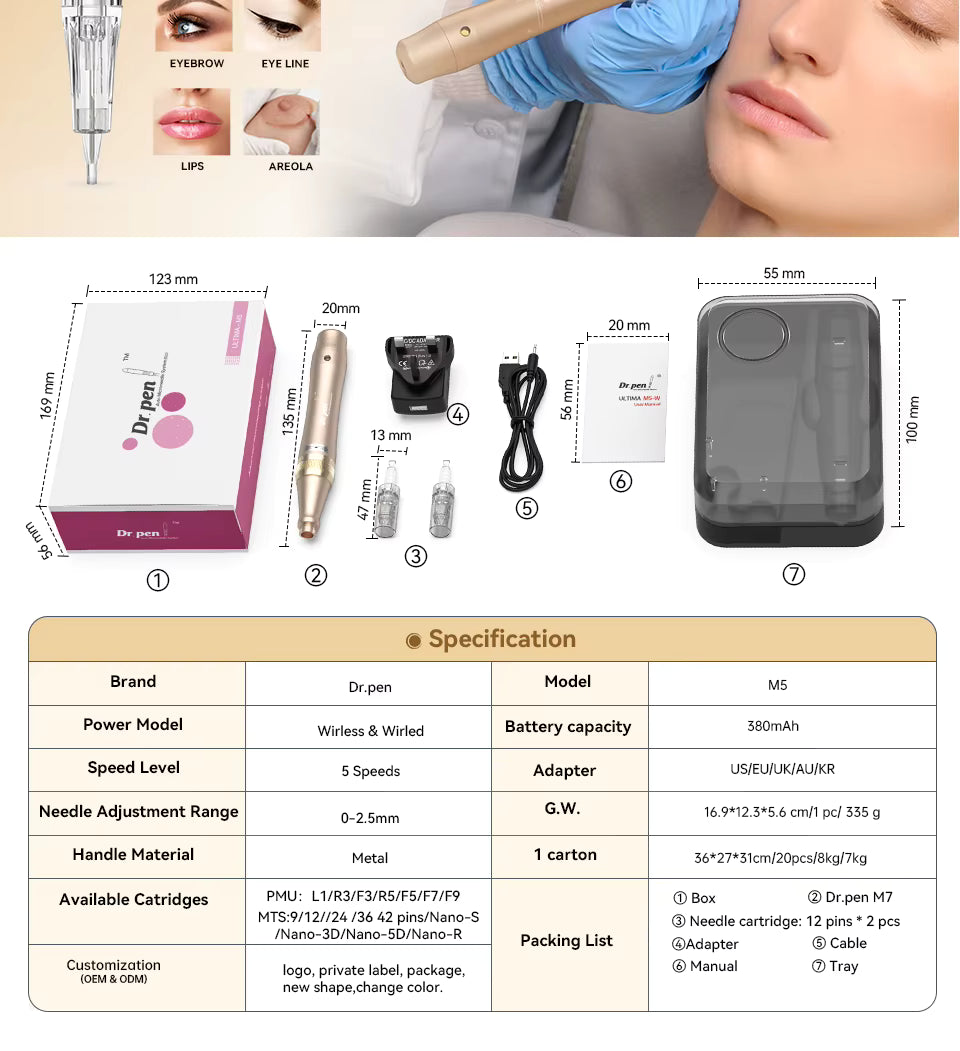Dr. Pen M5 Microneedling Pen