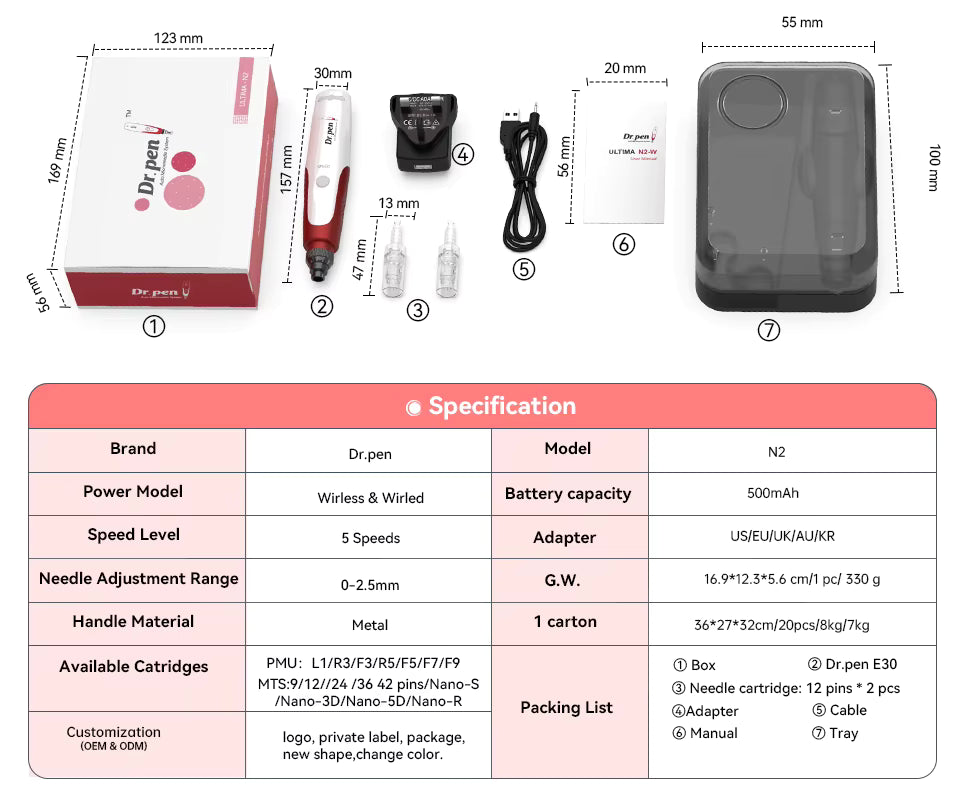 Dr. Pen N2 Microneedling Pen