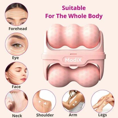 Travel Pink Ice Roller - Skin Care Tools Set