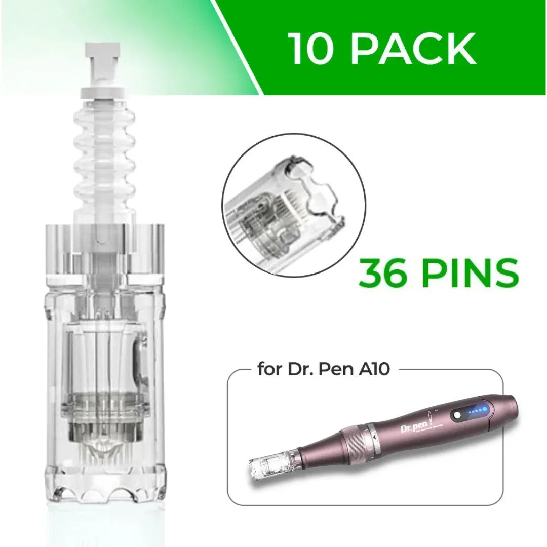 Dr. Pen A10 Cartridges 36 Pin - 10 Pack