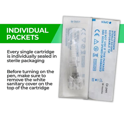 Dr. Pen A10 Cartridges 36 Pin - 10 Pack