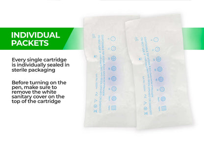 Dr. Pen A1 Cartridges 9 Pin - 10 Pack