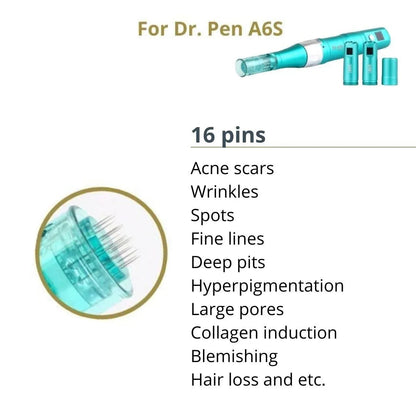 Dr. Pen A6S Cartridges 9 Pin - 10 Pack
