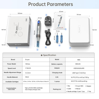 Dr. Pen M8S Microneedling Pen