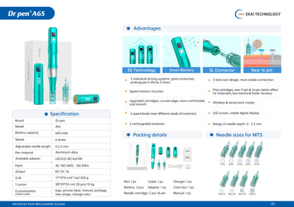 Dr. Pen A6S Microneedling Pen